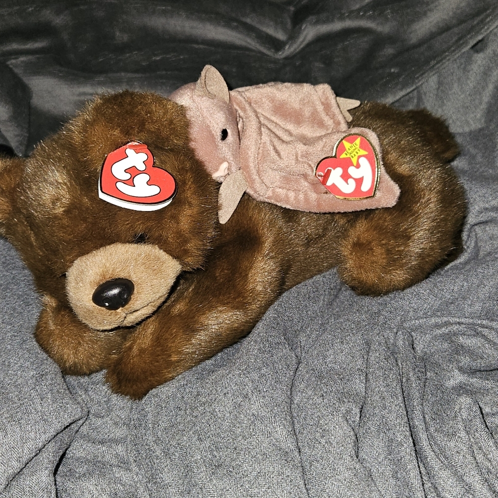 Ty Beanie Babie Origonal 9 Brownie 1 of a kind .RARE to find Anywhere